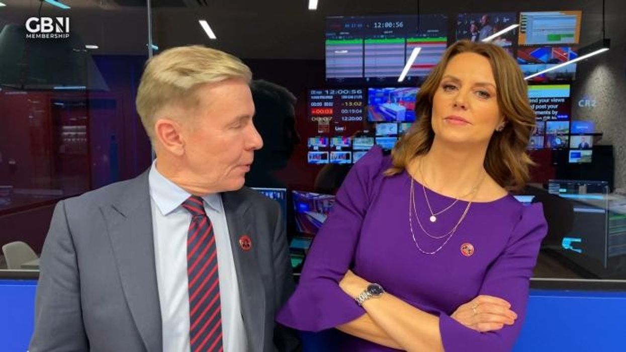 Bev and Andrew celebrate record viewing as 'GB News heralds democracy while mainstream cry at Trump win'