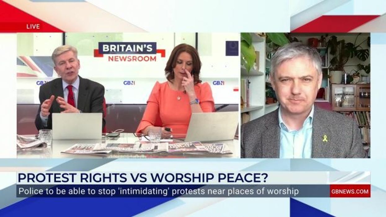 WATCH: 'You have an authoritarian streak!’ Bev Turner grills GB News guest on new protest laws