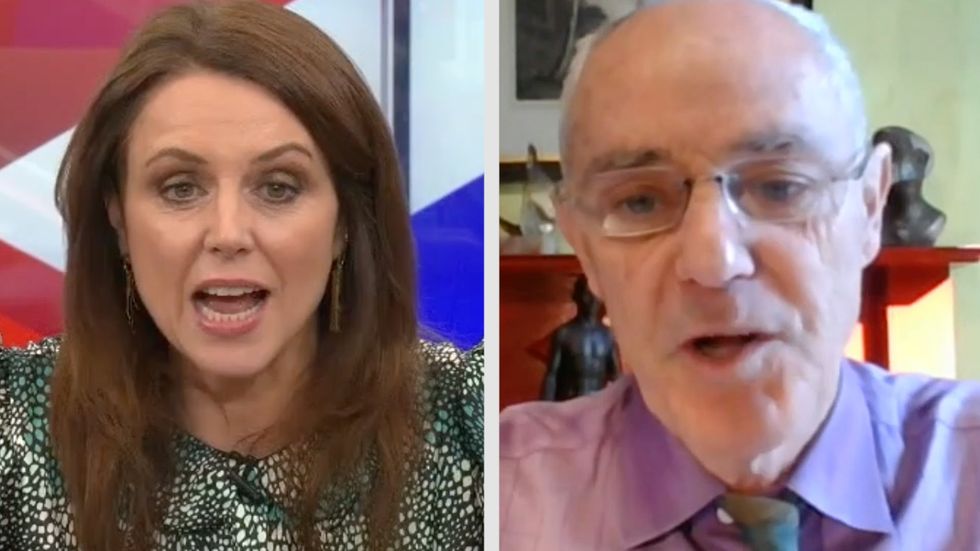 Bev Turner and Donnachadh McCarthy