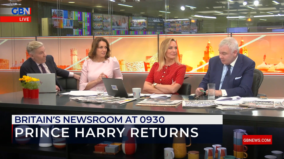 Bev Turner and GB News hosts