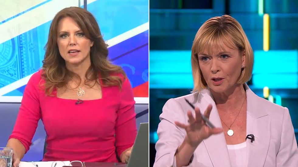 Bev Turner and Julie Etchingham