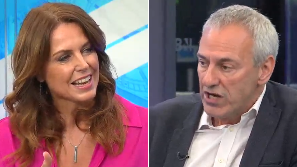 Bev Turner and Kevin Maguire