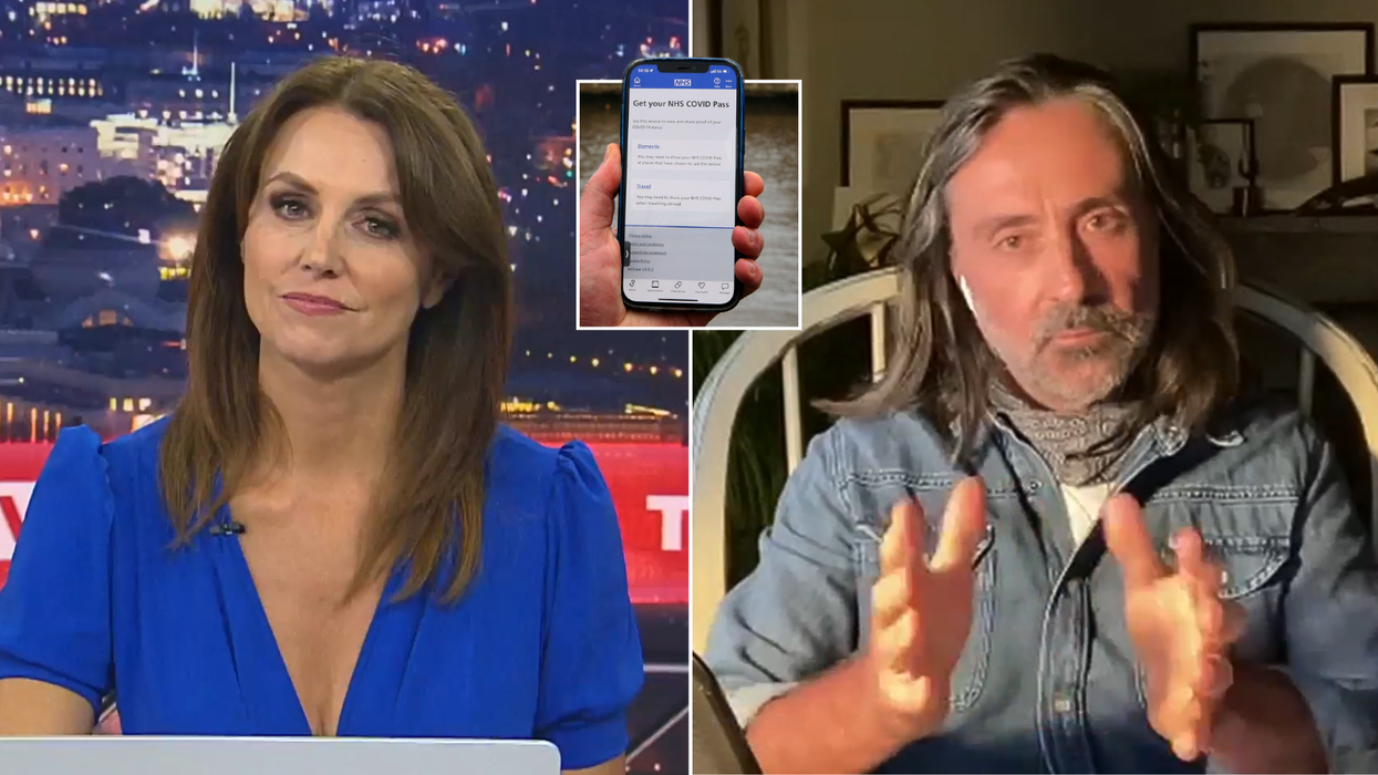 Bev Turner and Neil Oliver