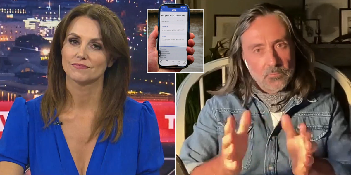 NextImg:'Vaccine passports were just a rehearsal!' Bev Turner reacts to digital ID as Neil Oliver predicts 'mass non-compliance'