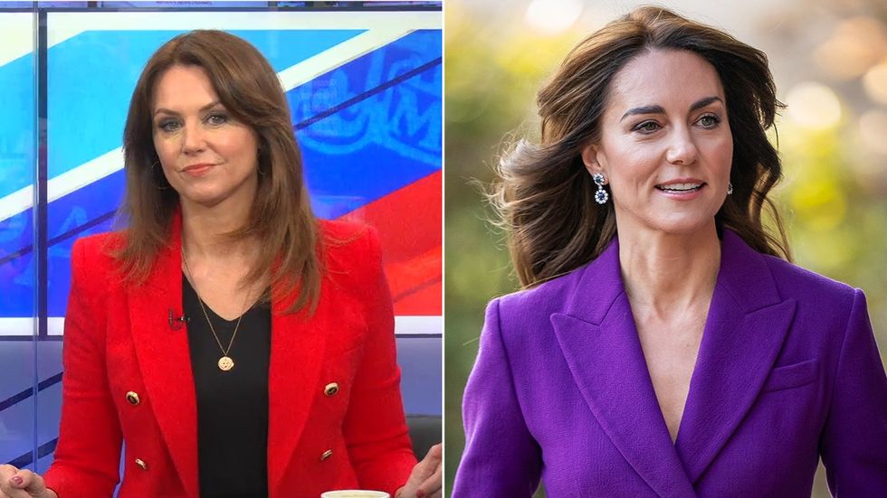 Bev Turner and Princess Kate