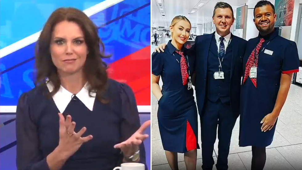 Bev Turner and the new BA outfit