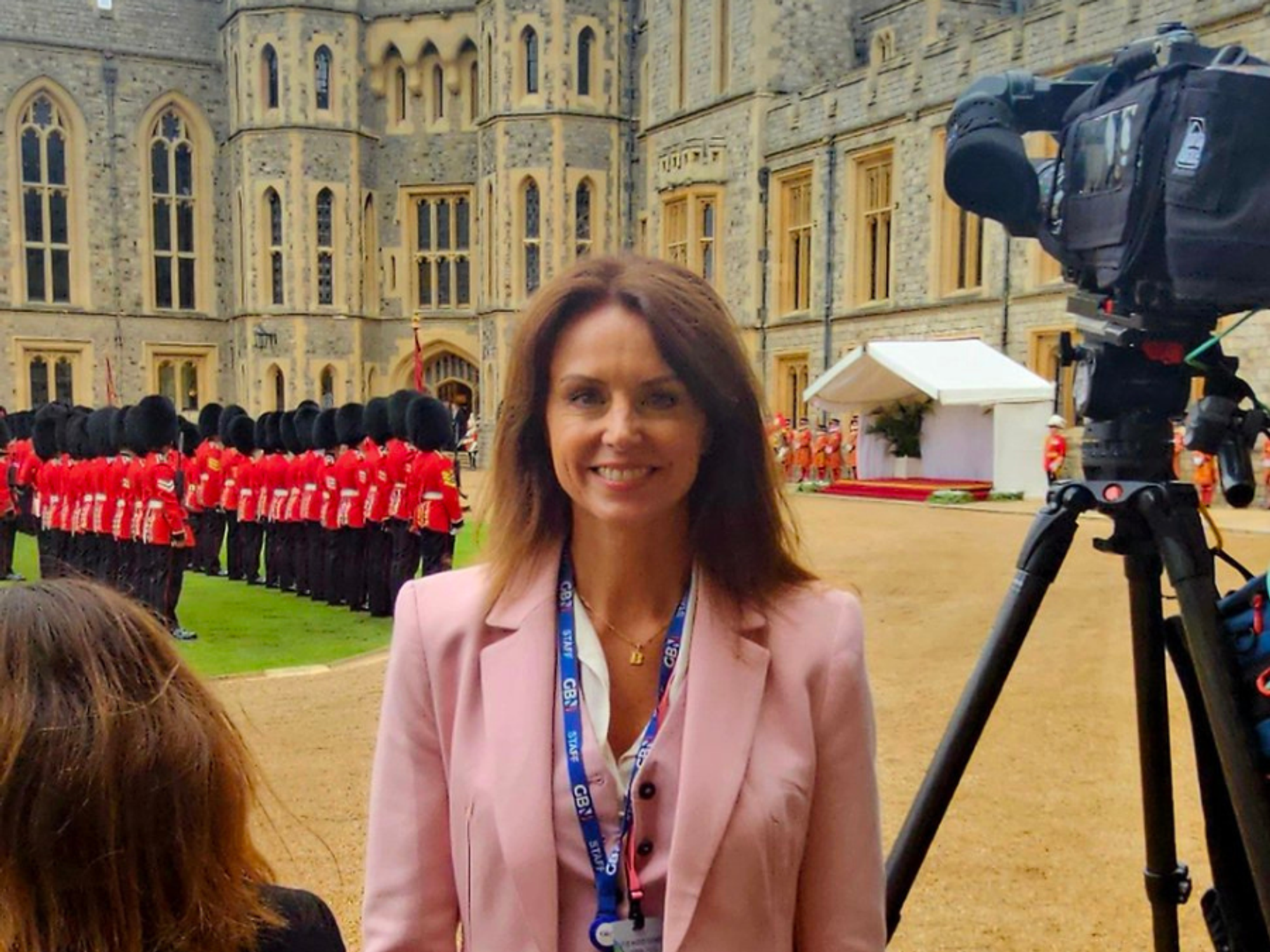 Bev Turner at Windsor Castle