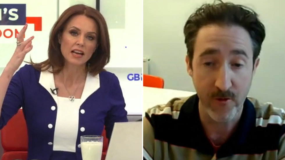 Bev Turner clashed with Ben Freedman on GB News\u200b