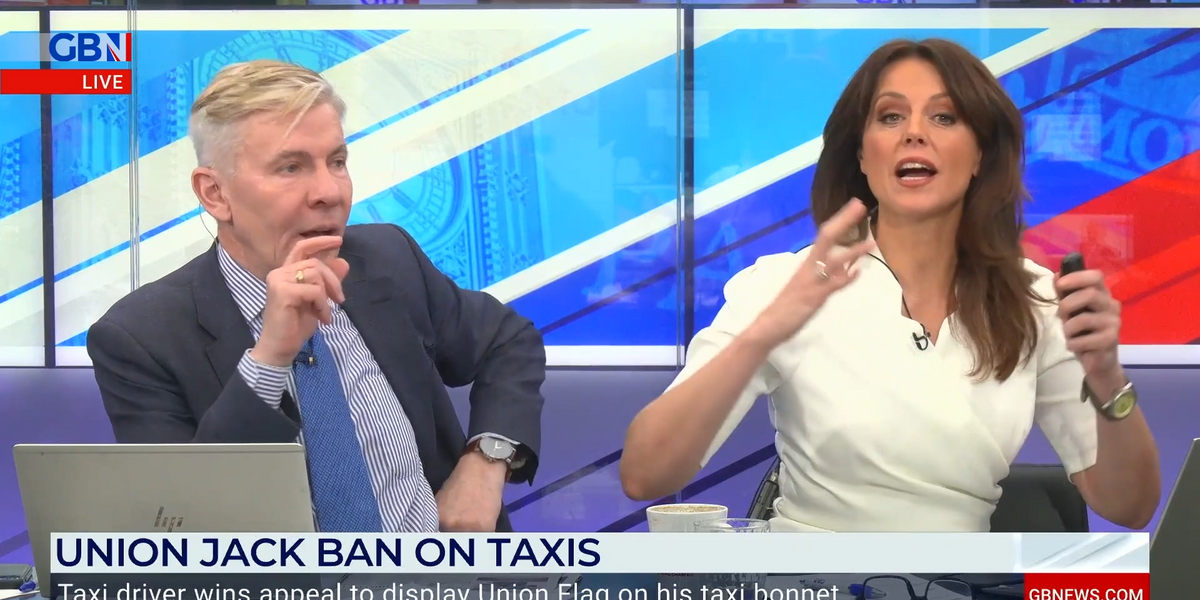 NextImg:'We should unite behind our country’ Bev Turner in fierce debate as taxis forced to take down Union Flags