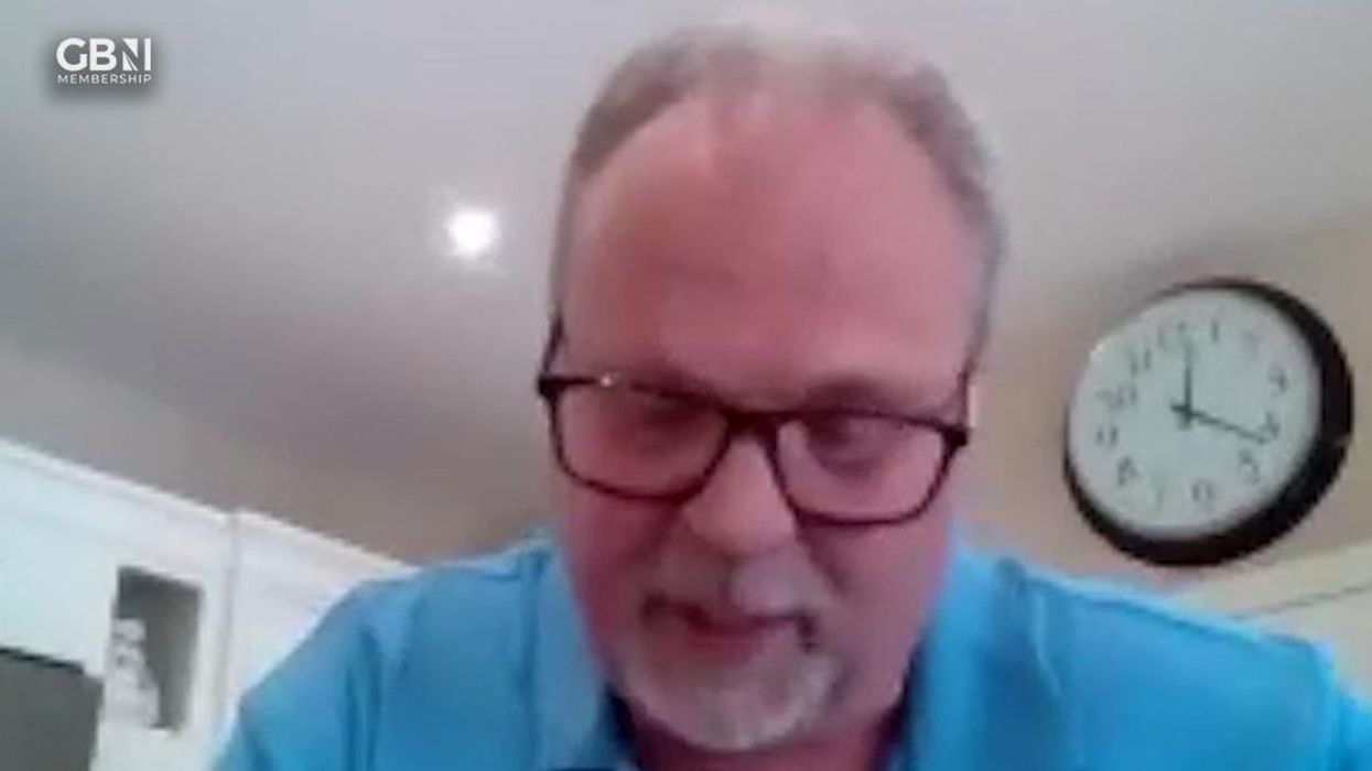 Bev Turner laughs out loud as GB News VIP member jokes over 'interrupting guests' and co-host Andrew Pierce