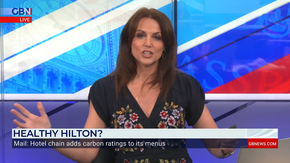 Bev Turner presents GB News