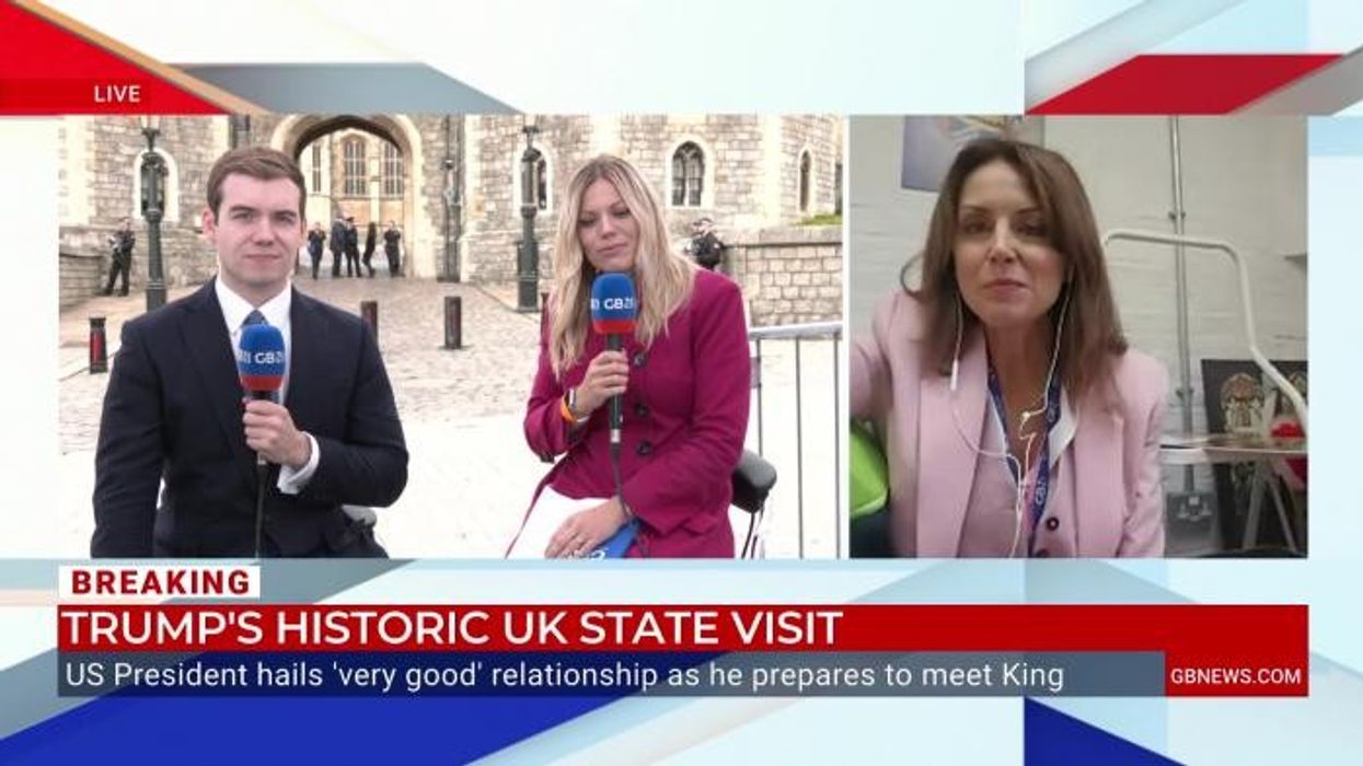 My take on day one of the Donald Trump State Visit after travelling with the President on Air Force One - Bev Turner