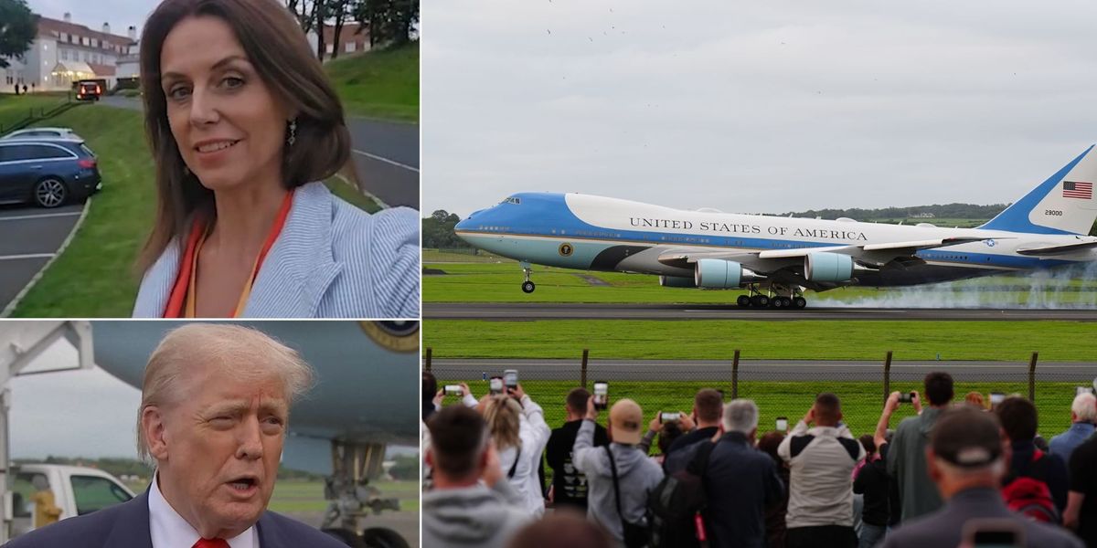 NextImg:GB News star Bev Turner lifts lid on ‘thrilling’ day aboard Air Force One with Donald Trump