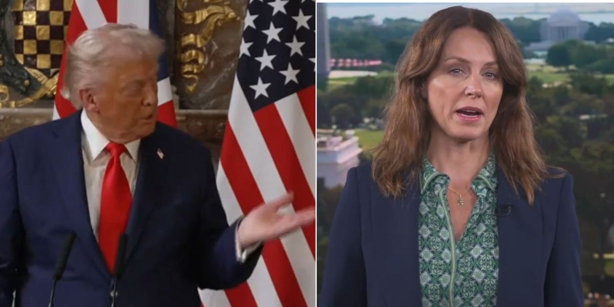 NextImg:GB News' Bev Turner delivers inside scoop on Donald Trump's UK press conference: 'It was a fantastic moment!'