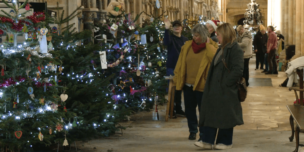 Britain’s largest Christmas tree festival leaves locals ‘breathless’ as community bands together Britain’s largest Christmas tree festival leaves locals ‘breathless’ as community bands together
