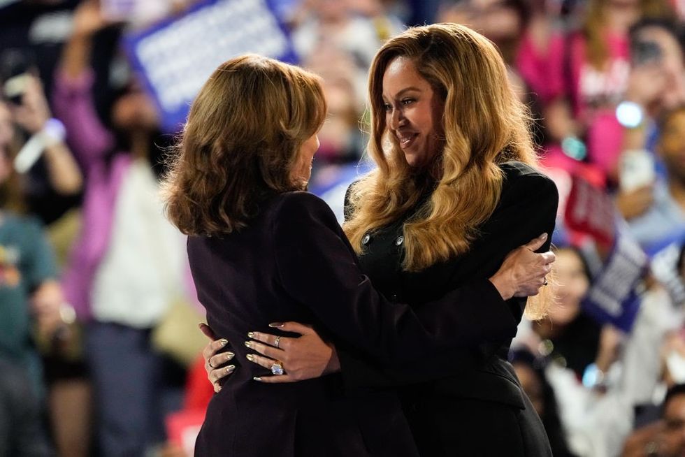 Beyonce and Kamala Harris