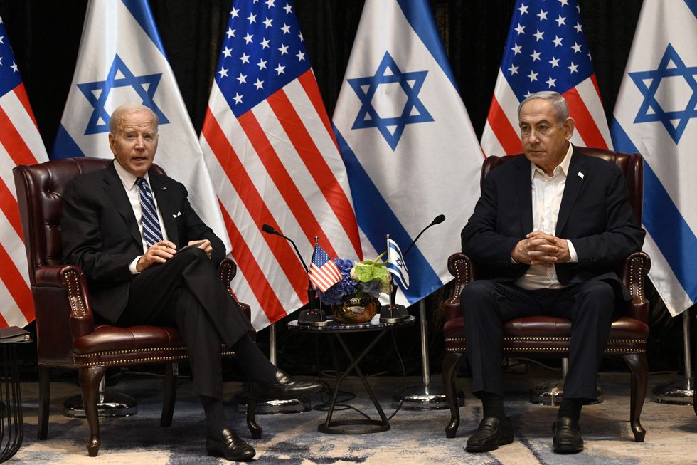 Biden and Netanyahu