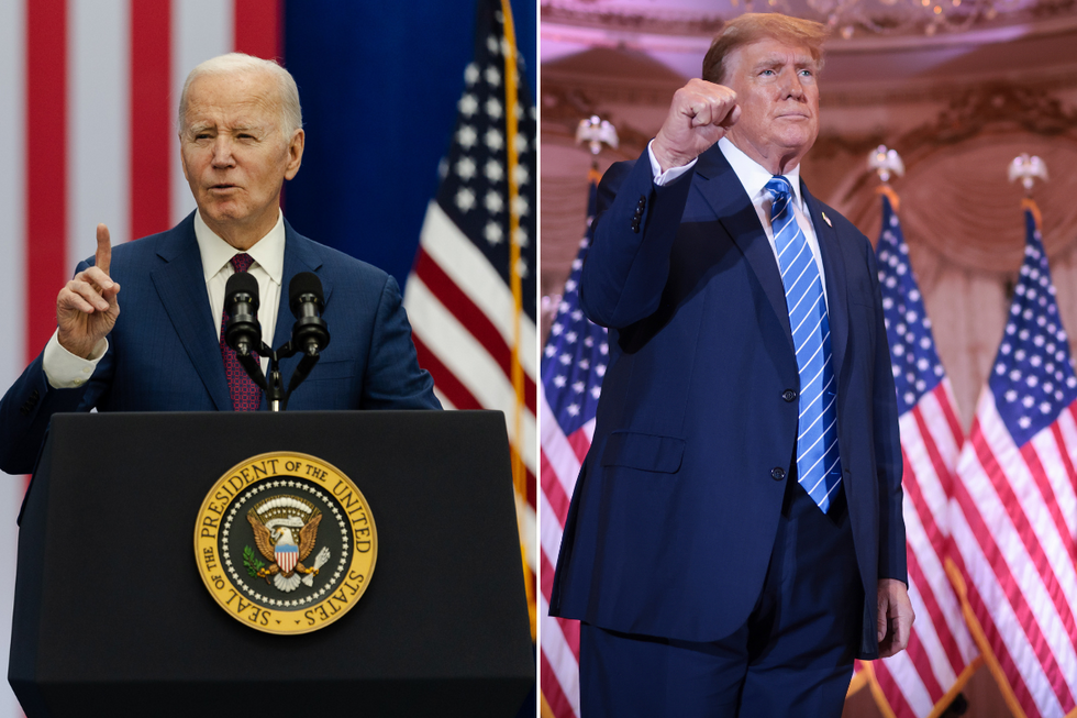 Biden and Trump