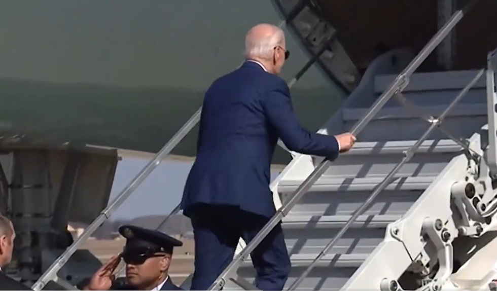 Biden falling