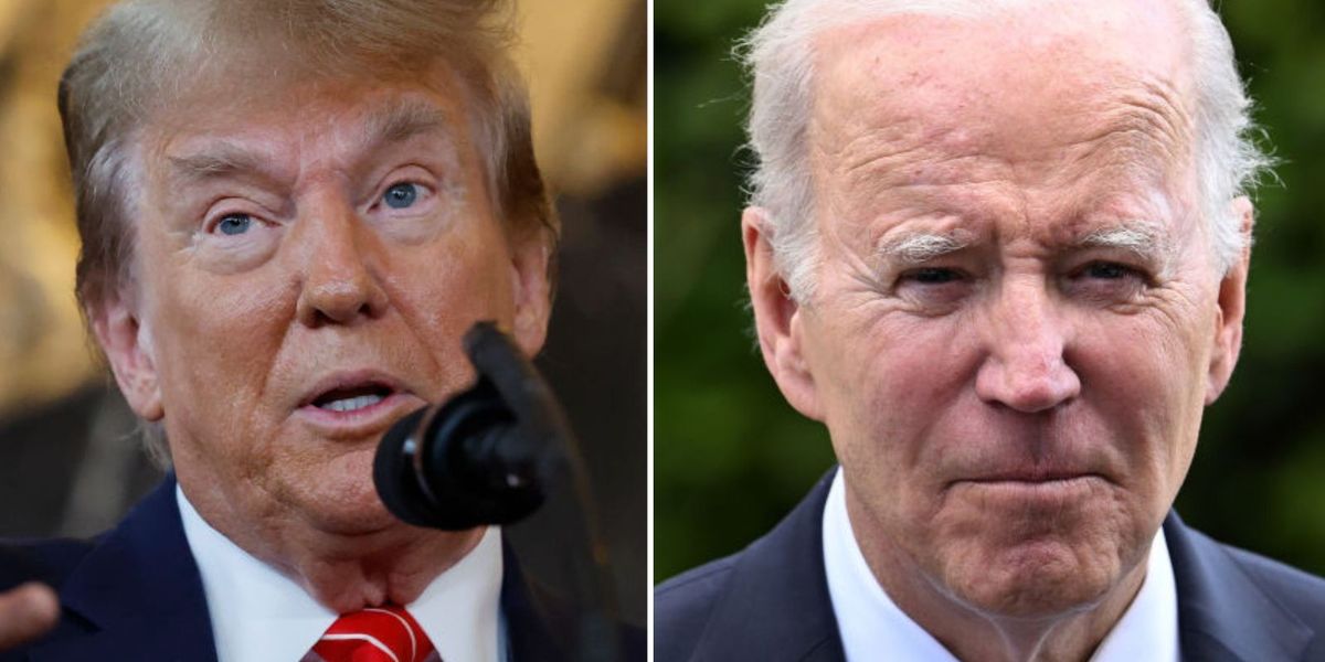 NextImg:Trump offers to 'replace' Biden after Potus turned down Super Bowl interview