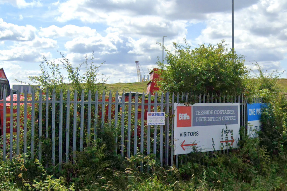 Biffa Waste Management site at Tofts Farm Industrial Estate