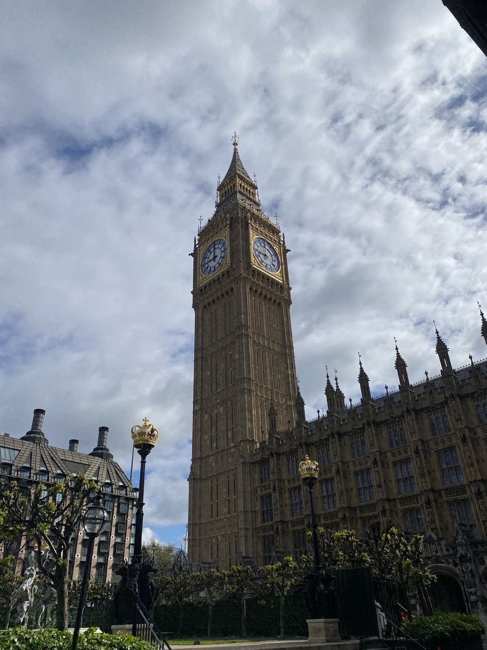 Big Ben with incorrect time