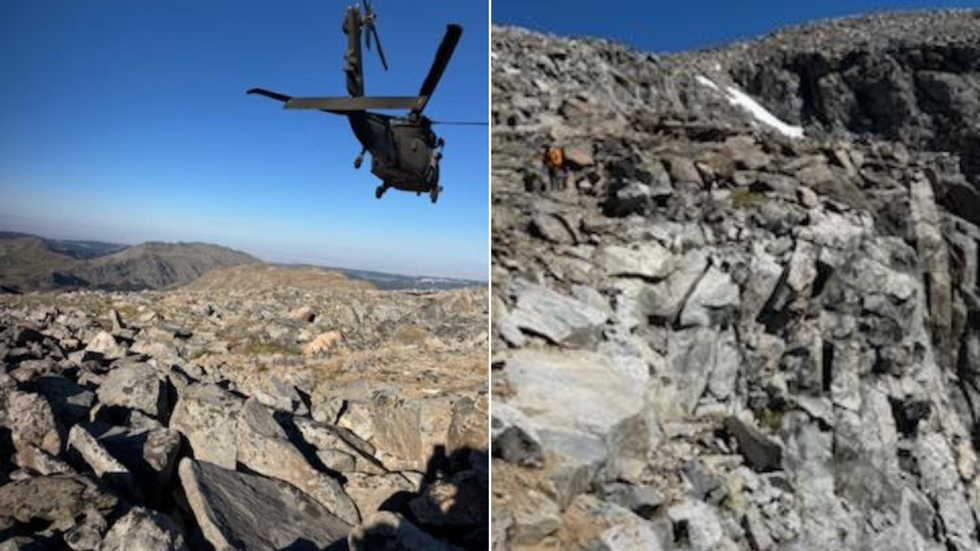 Bighorn Mountain rescue team