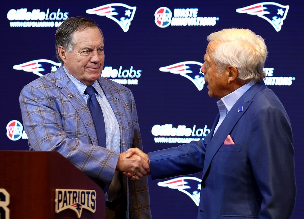 Bill Belichick and Robert Kraft