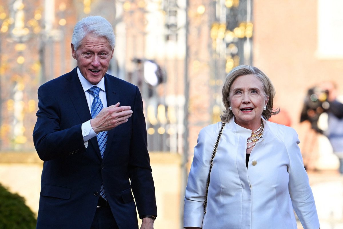 Bill Clinton and Hillary Clinton