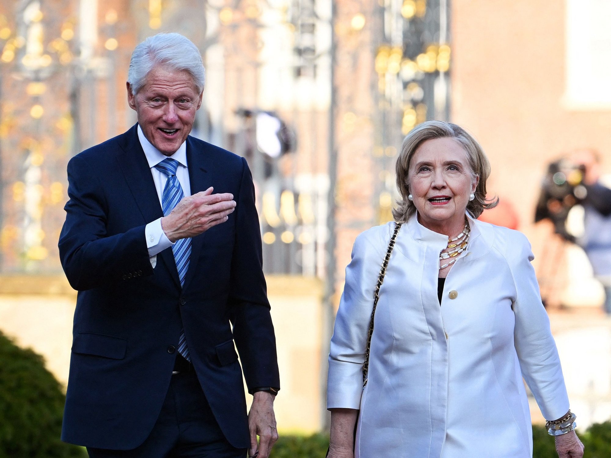 Bill Clinton and Hillary Clinton
