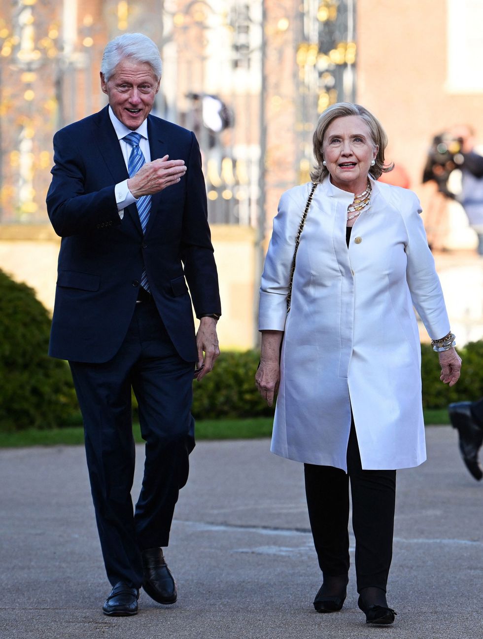 Bill Clinton and Hillary Clinton