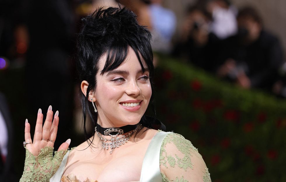Billie Eilish arrives at the In America: An Anthology of Fashion themed Met Gala at the Metropolitan Museum of Art in New York City, New York, U.S