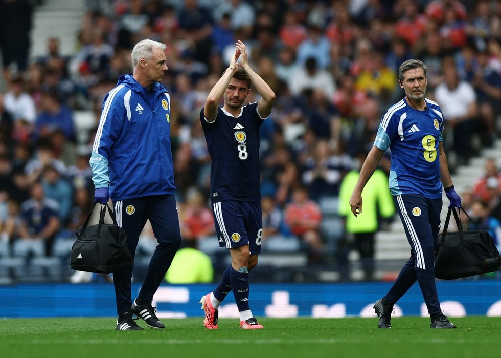 Billy Gilmour has been ruled out of the World Cup after an injury
