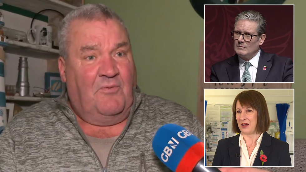 Billy Pounder, Keir Starmer and Rachel Reeves