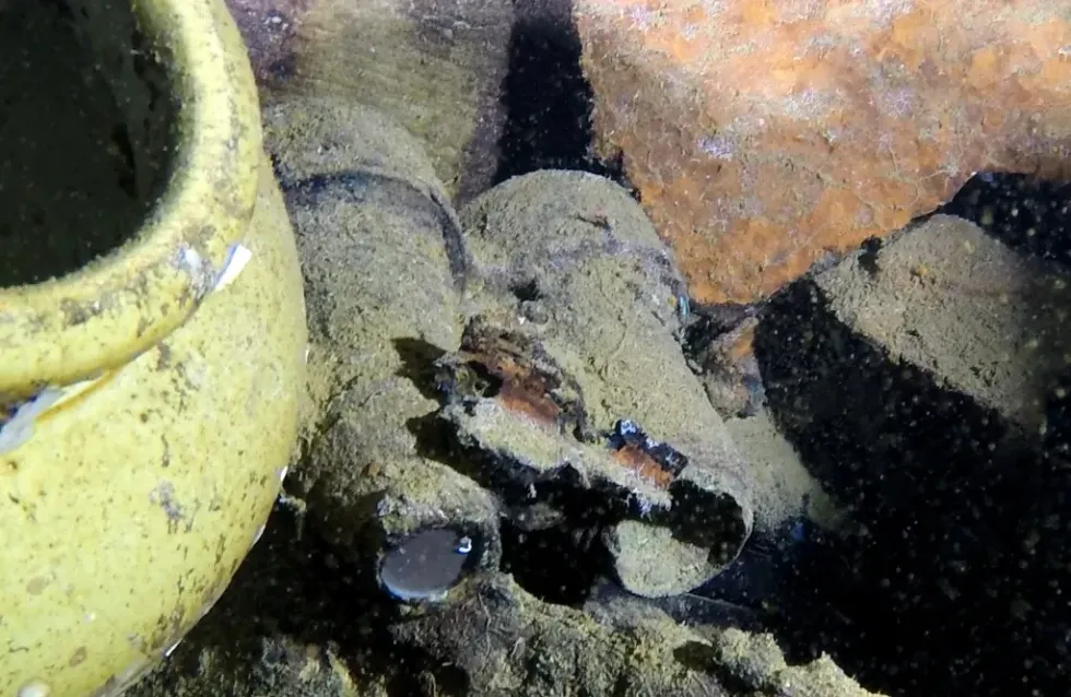 Binoculars found on the Britannic