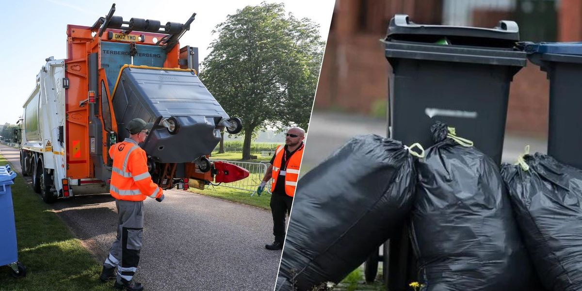 NextImg:Binmen filmed 'dumping rubbish in residents' hedges' sparking outrage among local community