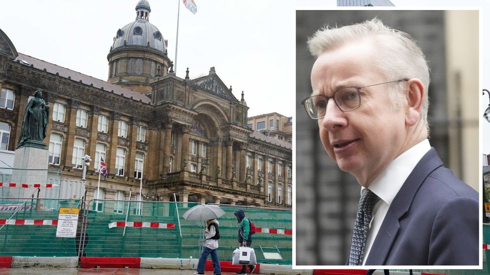 Birmingham and Michael Gove in pictures