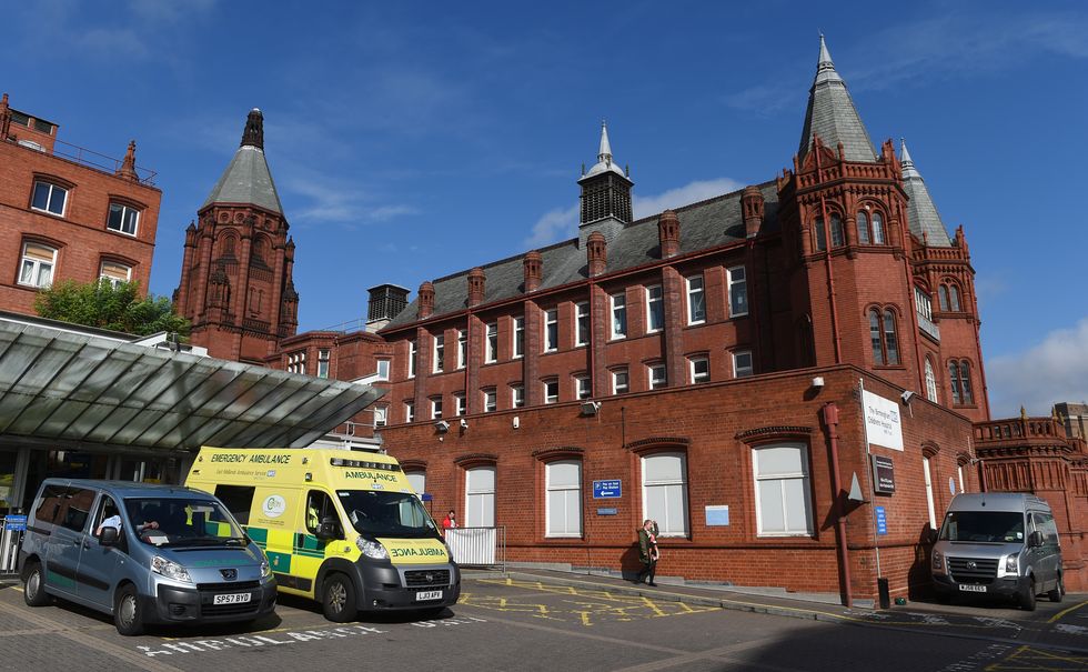 Birmingham Children's Hospital.