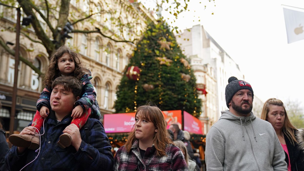 Cash-strapped council erects giant Christmas tree in October