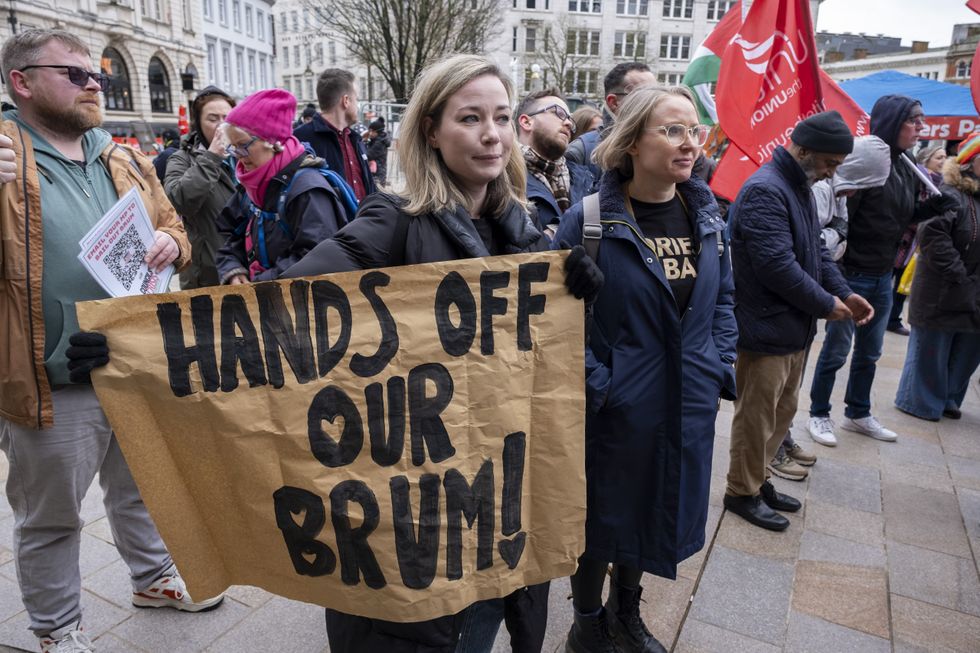 Birmingham protests against cuts