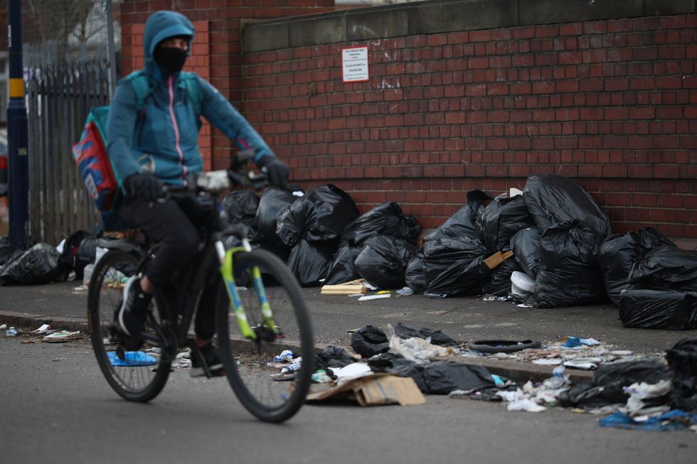Birmingham rubbish