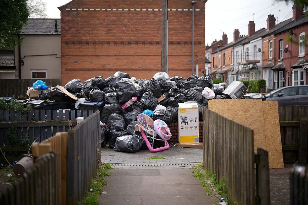 Birmingham rubbish
