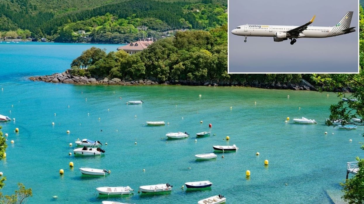 Biscay, Basque Country, Spain / Vueling plane