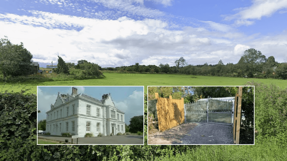 Blaby Hall and Estate; Caravan site