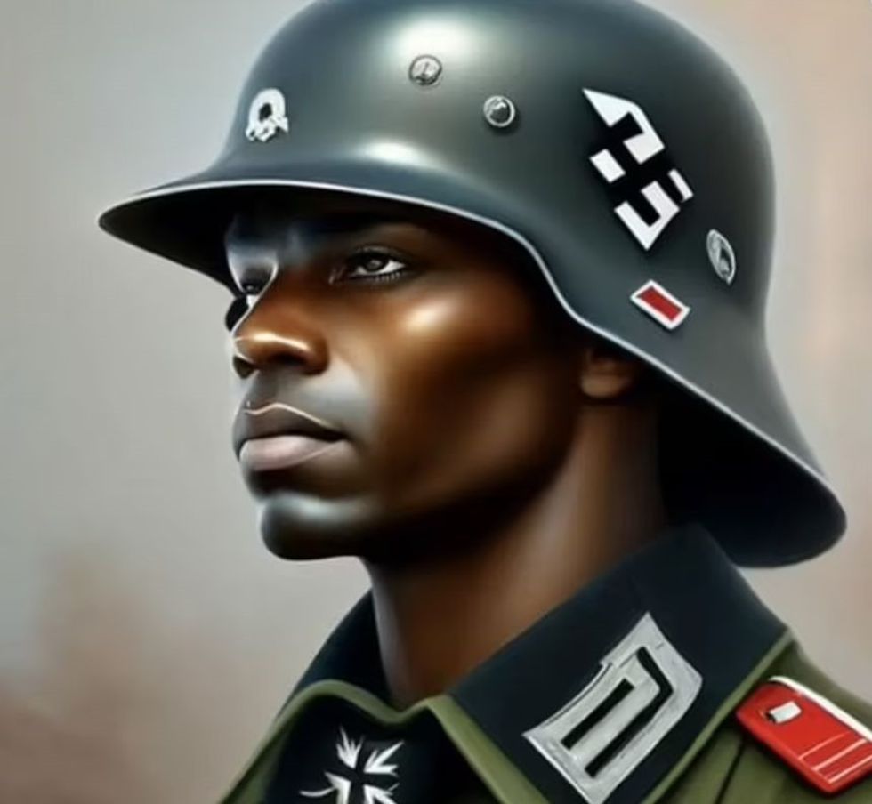 Black Nazi AI