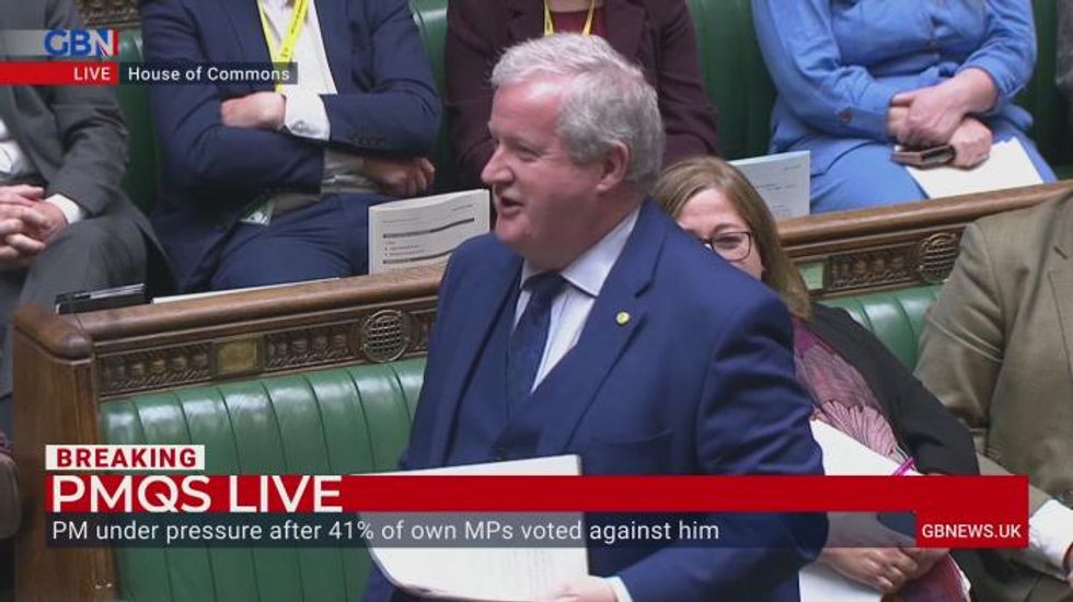 SNP’s Ian Blackford pulled apart by Boris Johnson in raucous PMQs debate: ‘Our country is independent!’