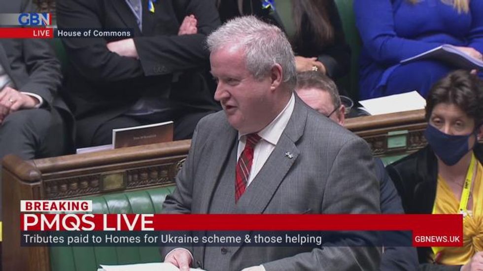 Boris Johnson mocks Ian Blackford with 'Mystic Meg' jibes in fiery PMQs confrontation