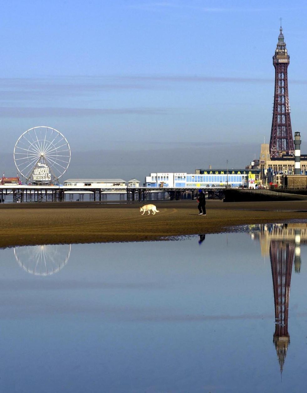 Blackpool pier England