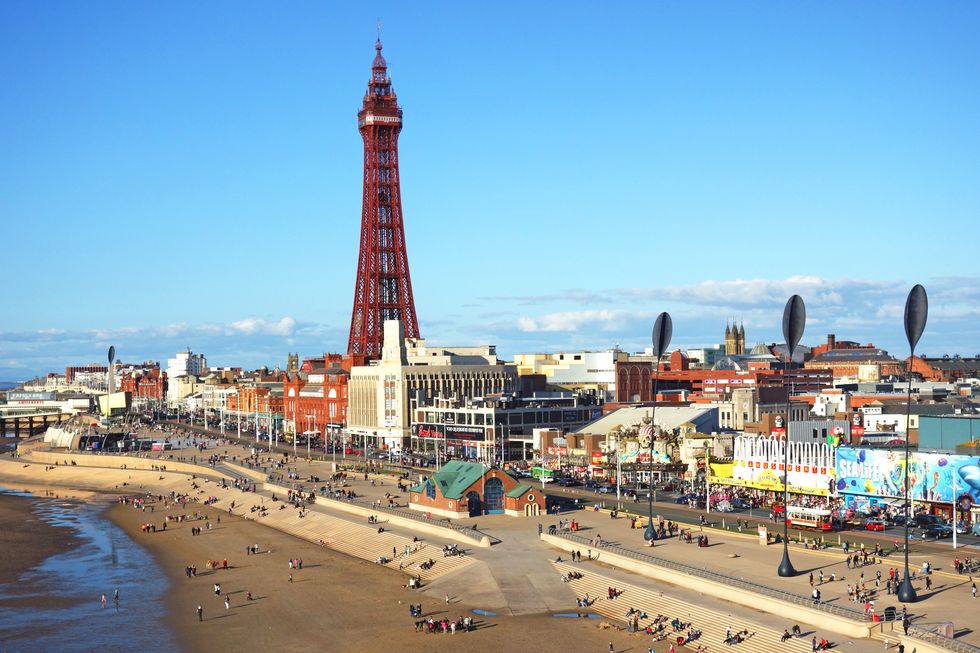 Blackpool promenade