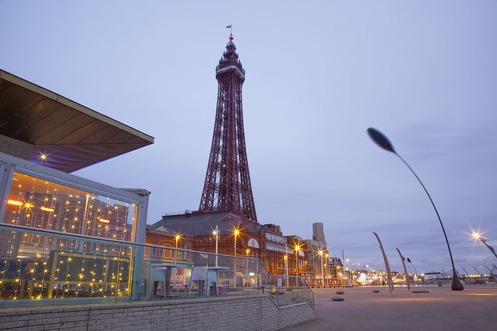 Blackpool promenade